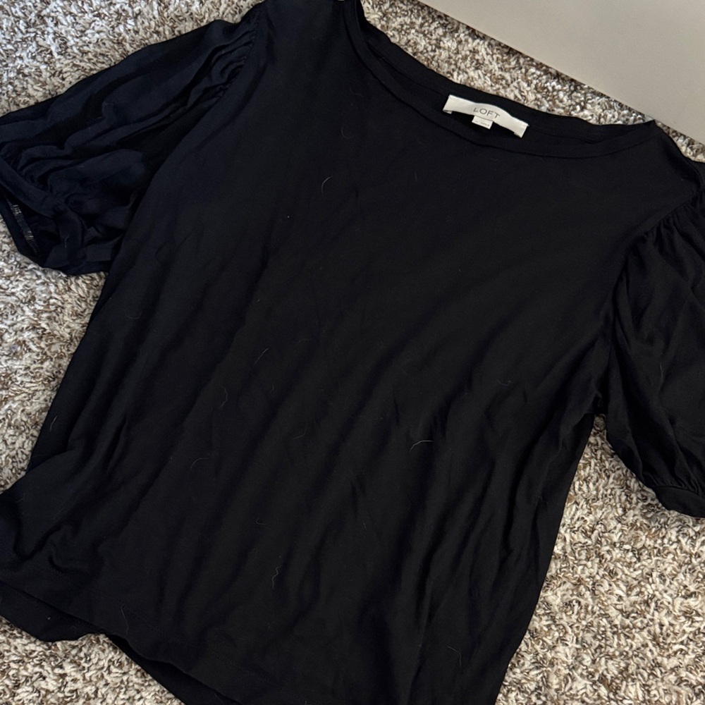 LOFT Black Women's Blouse